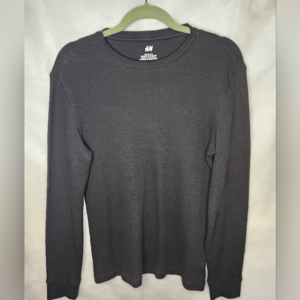 H&M Men's Longsleeve Black Tee